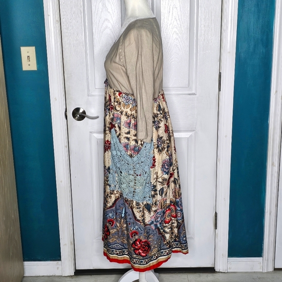 Handmade Upcycled CottageCore Dress Small - Picture 6 of 9